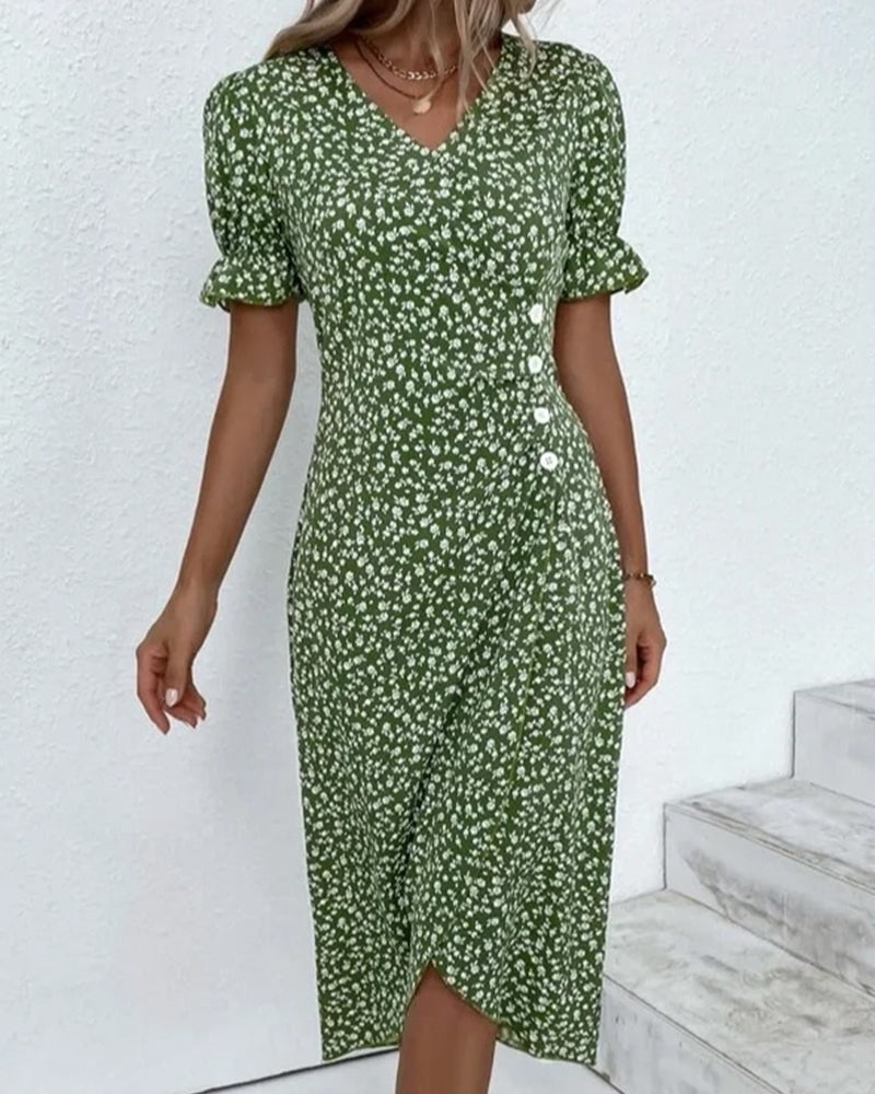 Valenzora | Kleid mit Blumenmuster