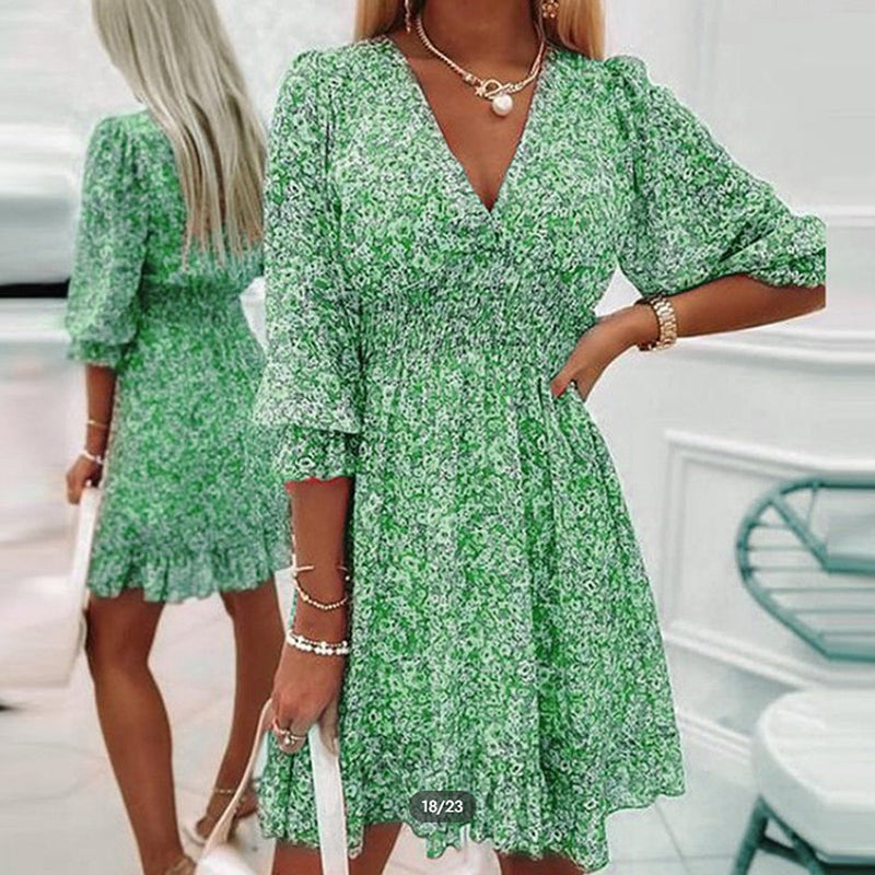 Sophie™ - Floral chiffon dress