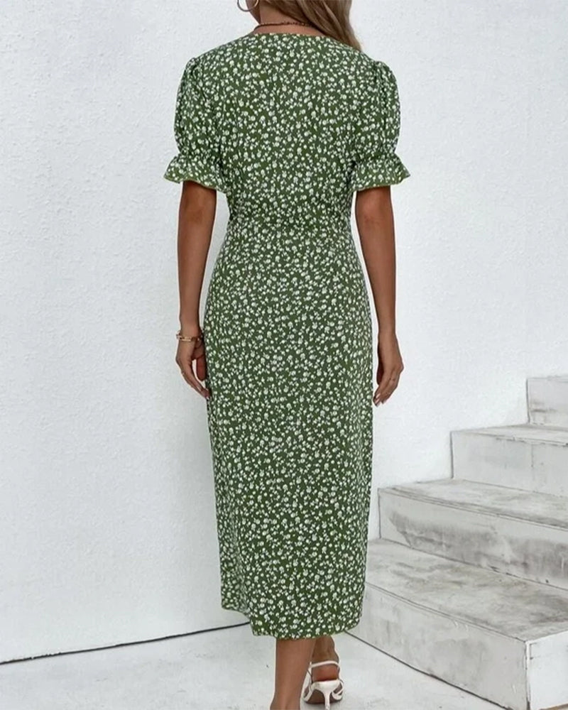 Valenzora | Kleid mit Blumenmuster