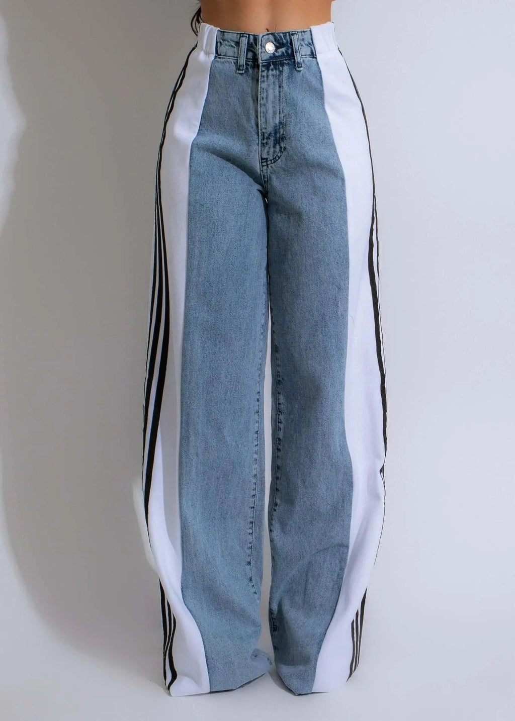 Valenzora | Wide-leg denim trousers