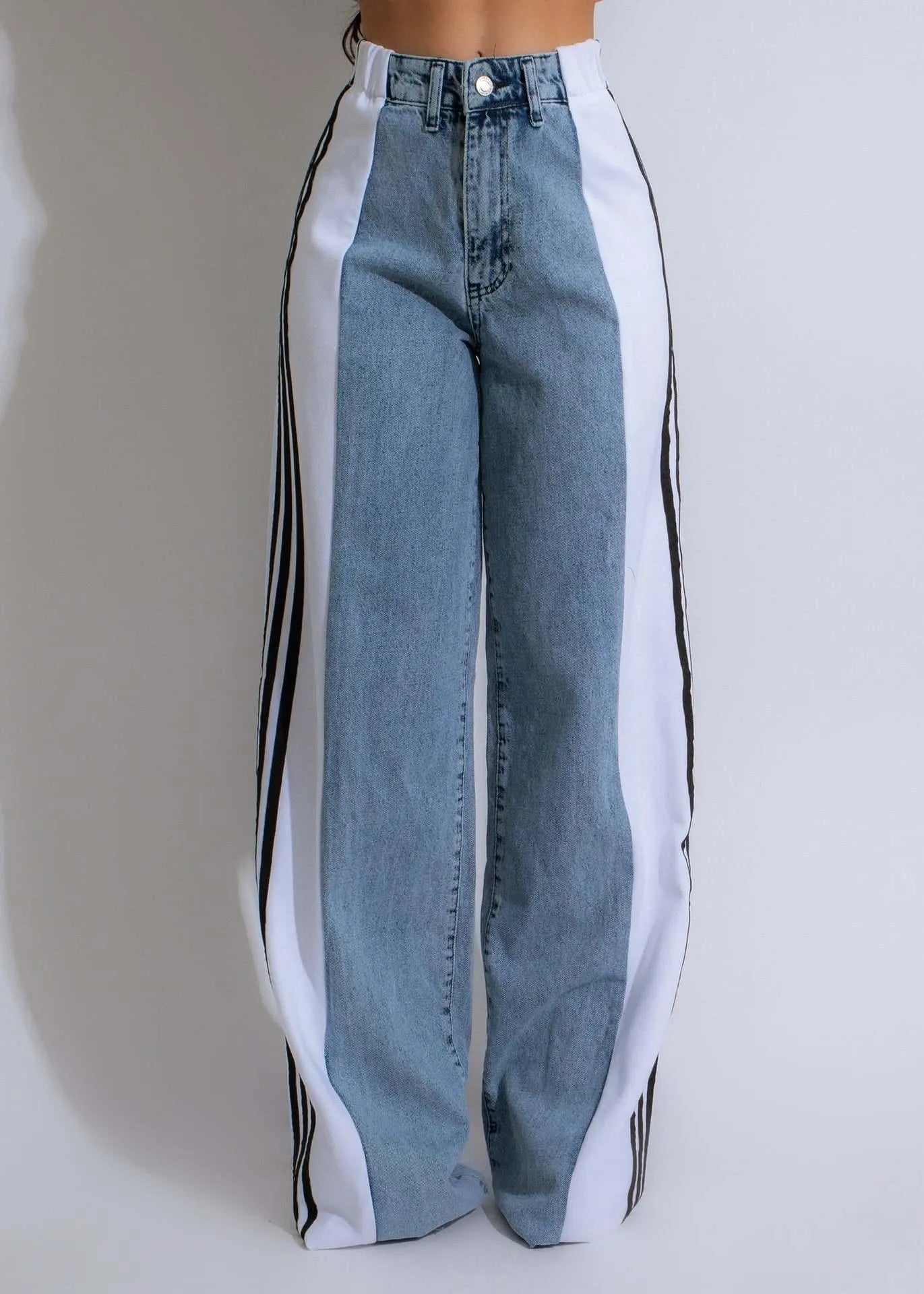 Valenzora | Wide-leg denim trousers