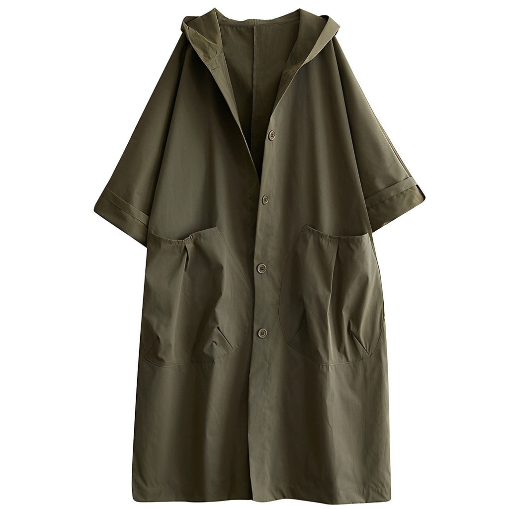 Valenzora | Oversized Windbreaker with Pockets
