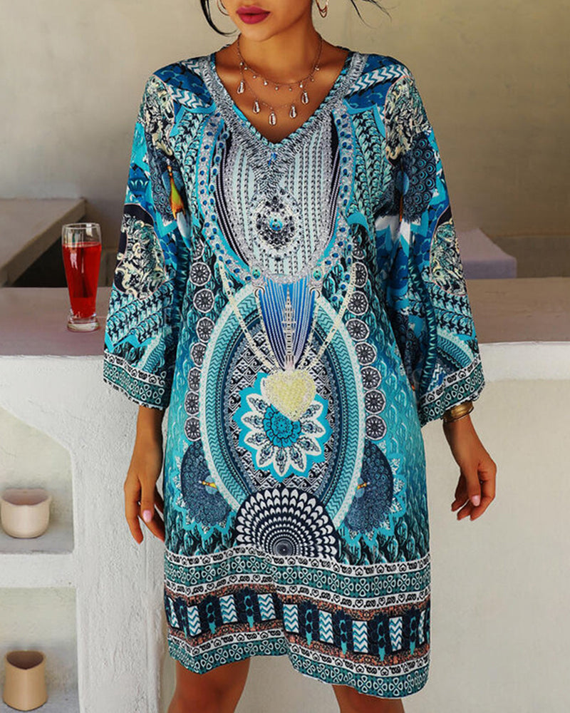 Caitlin™ Boho-Kleid