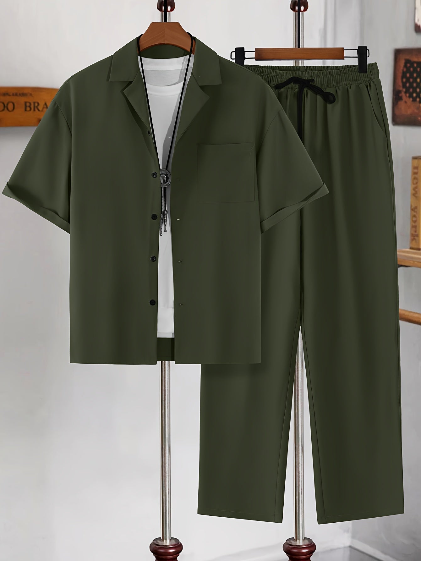 Valenzora | Summer outfit set in a single color