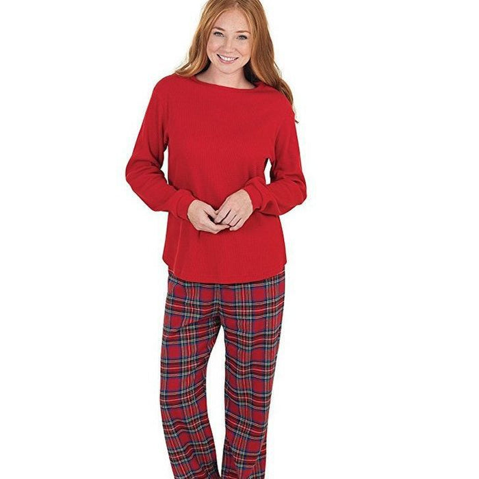 Valenzora | Plaid Christmas Pyjama Set for the Whole Family