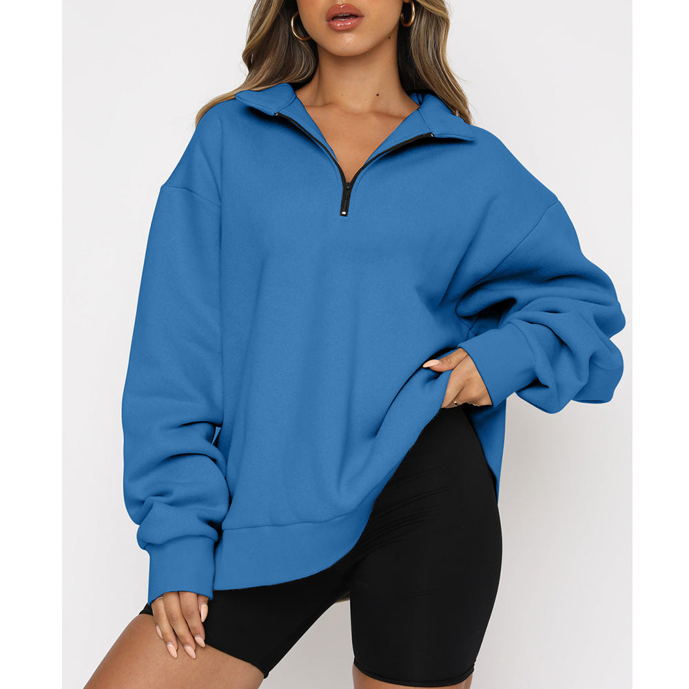 Tatum™ - Damen Sweatshirt mit Kragen