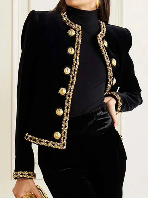 Valenzora – Elegante Jacke mit Knöpfen