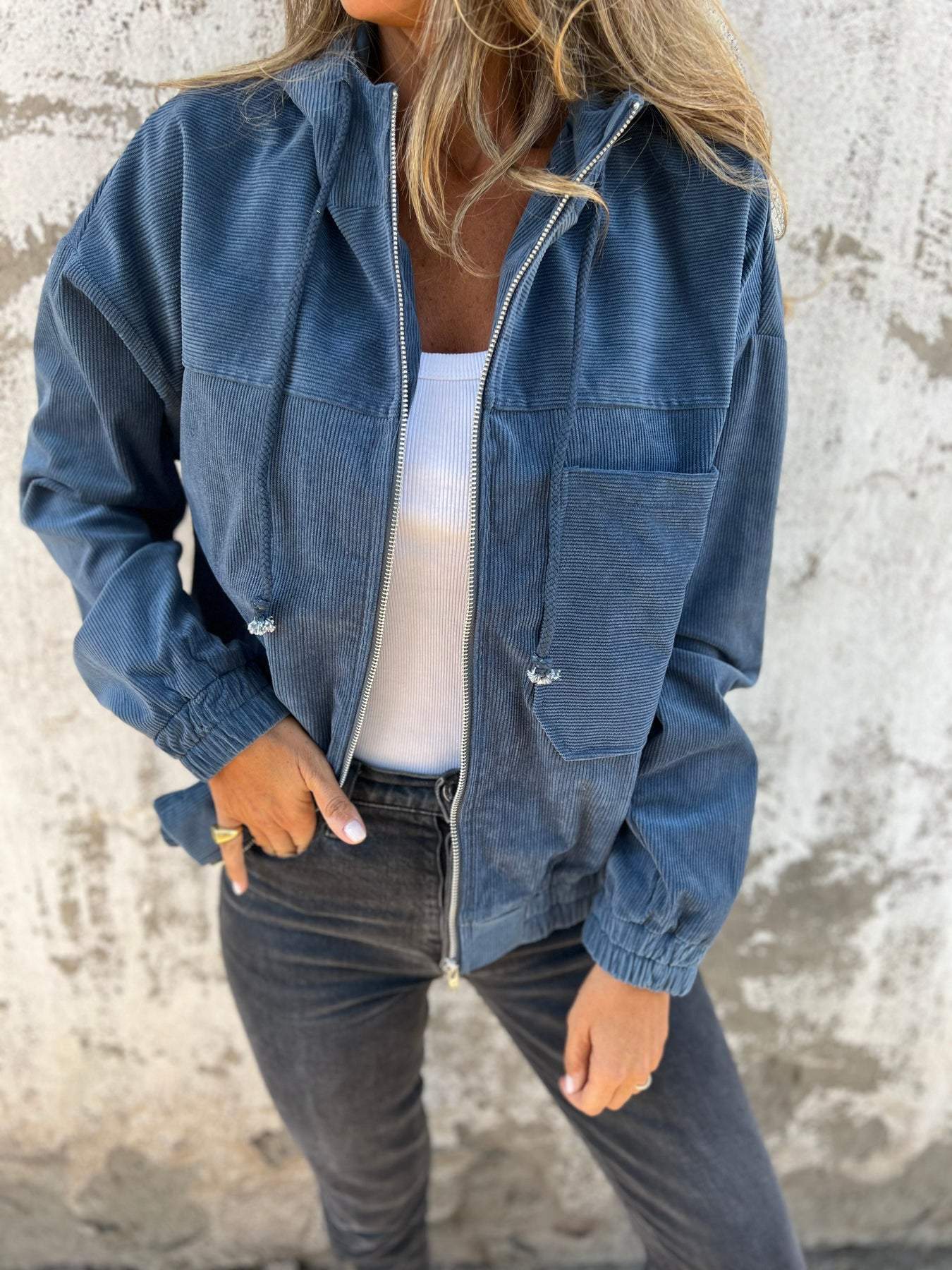 Valenzora | Bequeme Kapuzenjacke