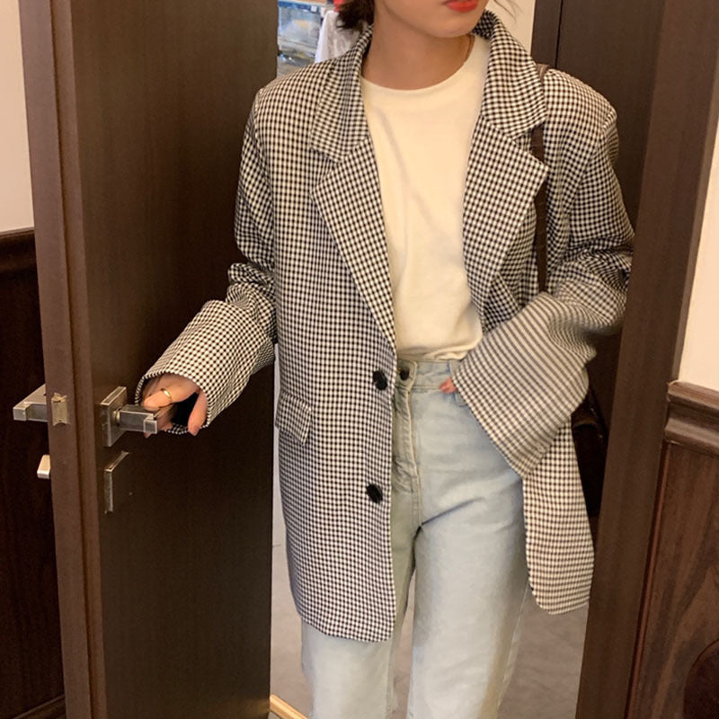 Valenzora | blazer with checked jacket