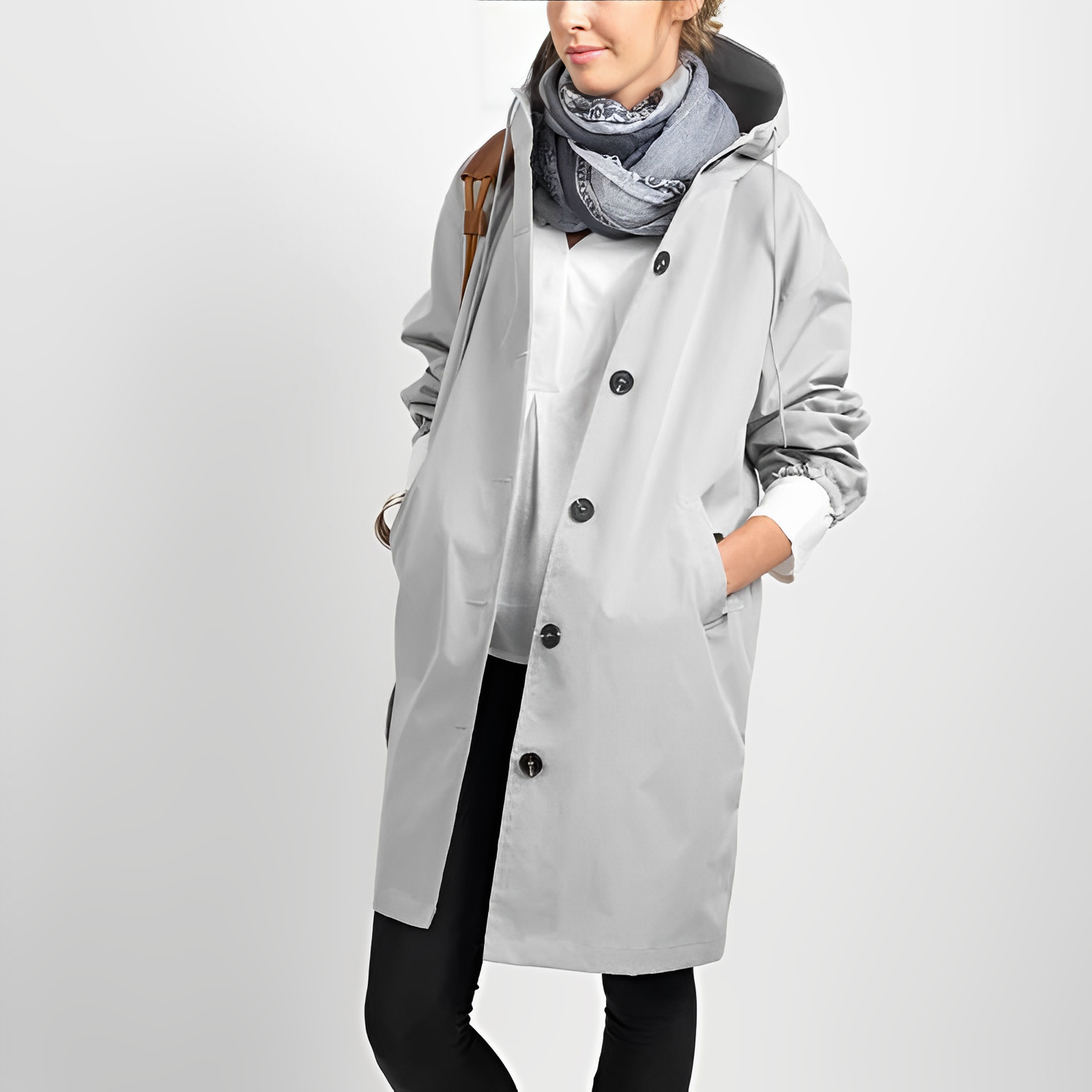 Valenzora Wasserdichte Jacke mit Kapuze