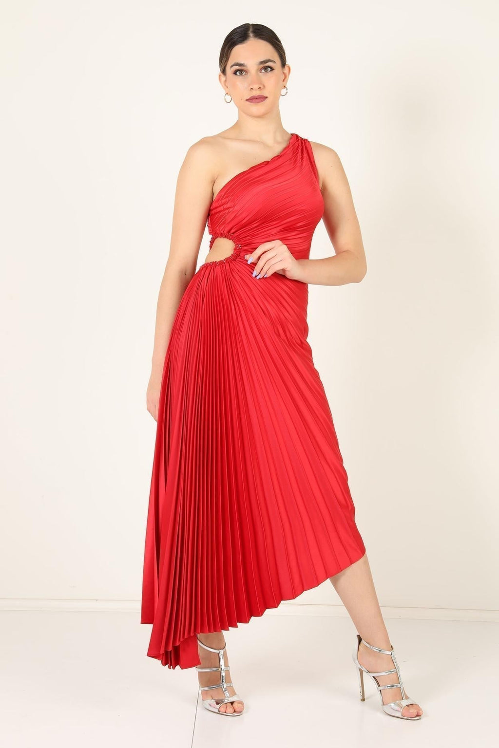 Valenzora | One Shoulder Maxi Dress