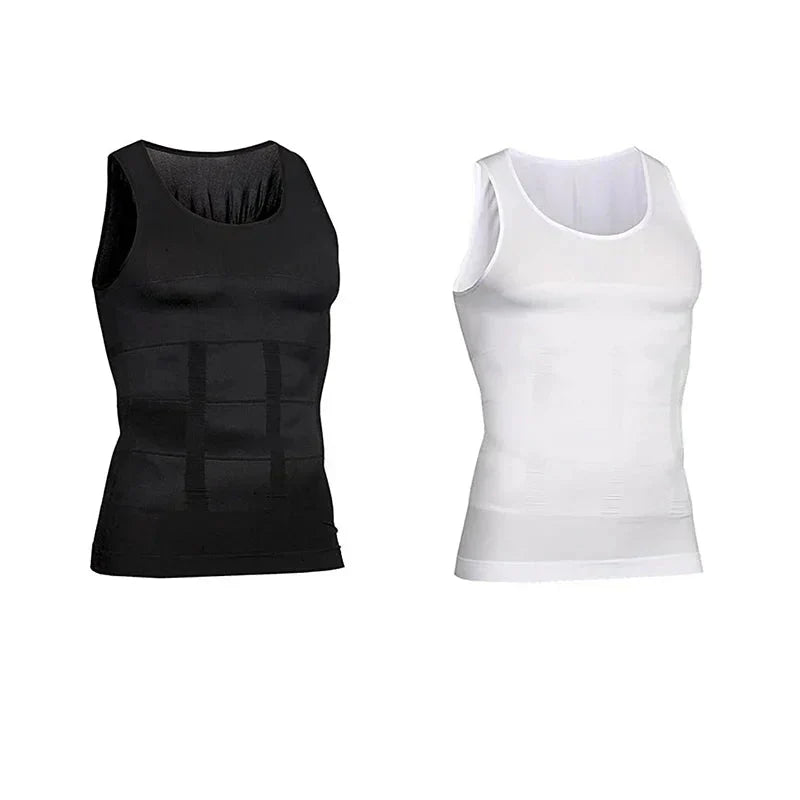 Valenzora | Slim Fit Compression Body Shaper with Tummy Control and Invisible Undershirt Design
