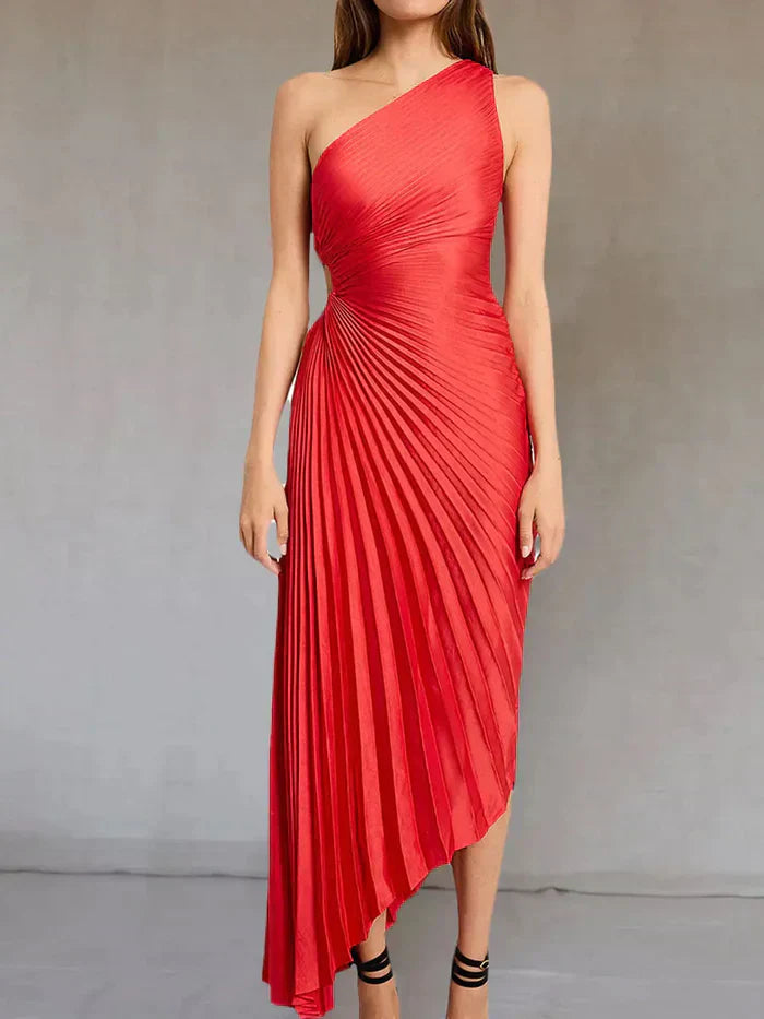 Valenzora | One Shoulder Maxi Dress