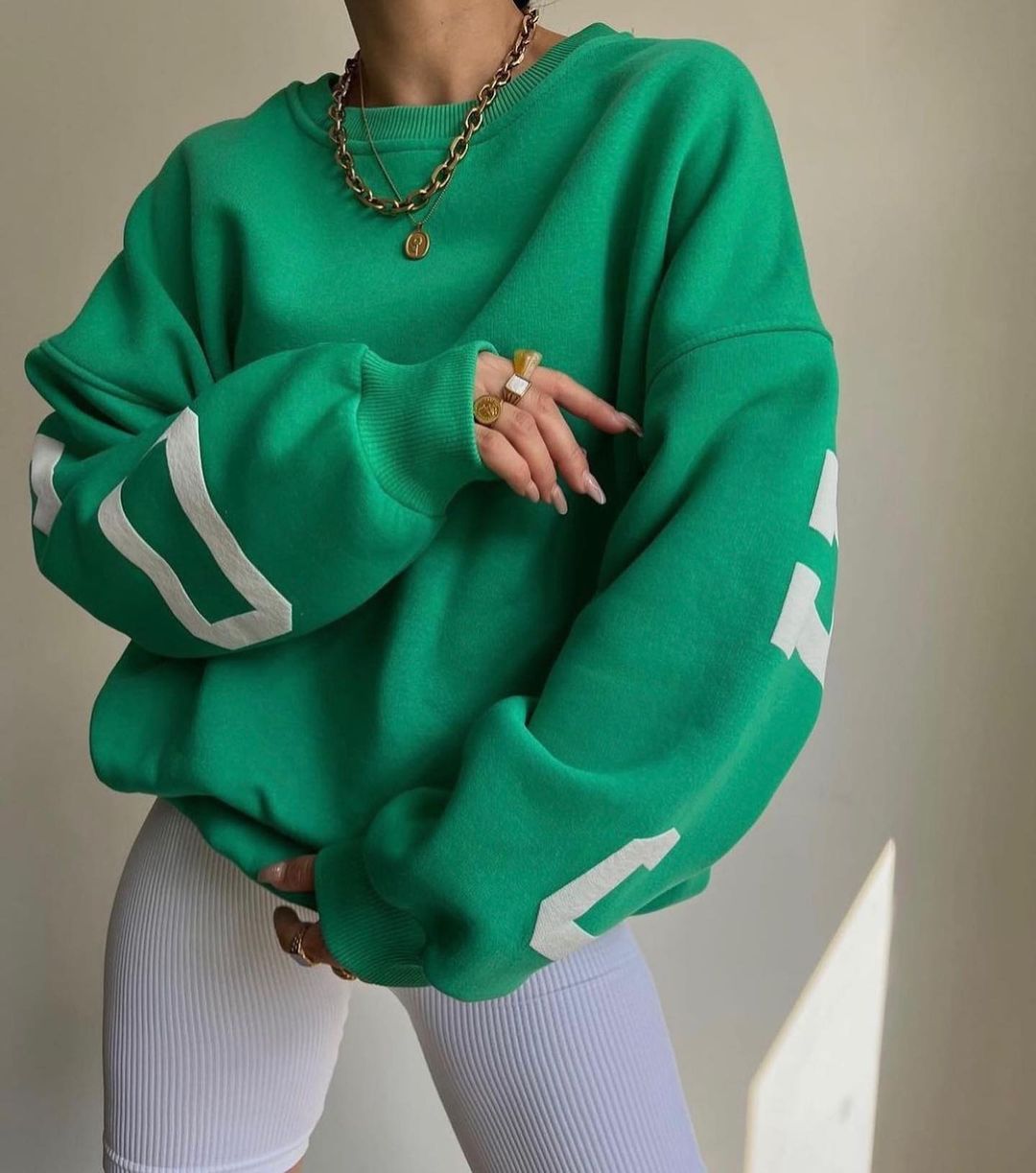 Valenzora | Oversized Long Sleeve Hoodie