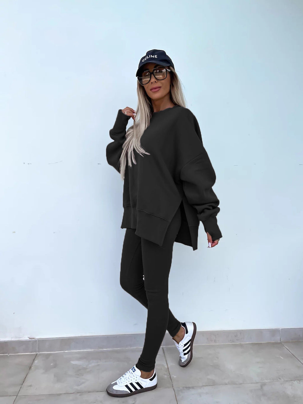 Valenzora | Damen Anzug im Relaxed-Stil mit langen Ärmeln – Winter-Set