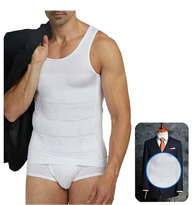 Valenzora | Slim Fit Compression Body Shaper with Tummy Control and Invisible Undershirt Design