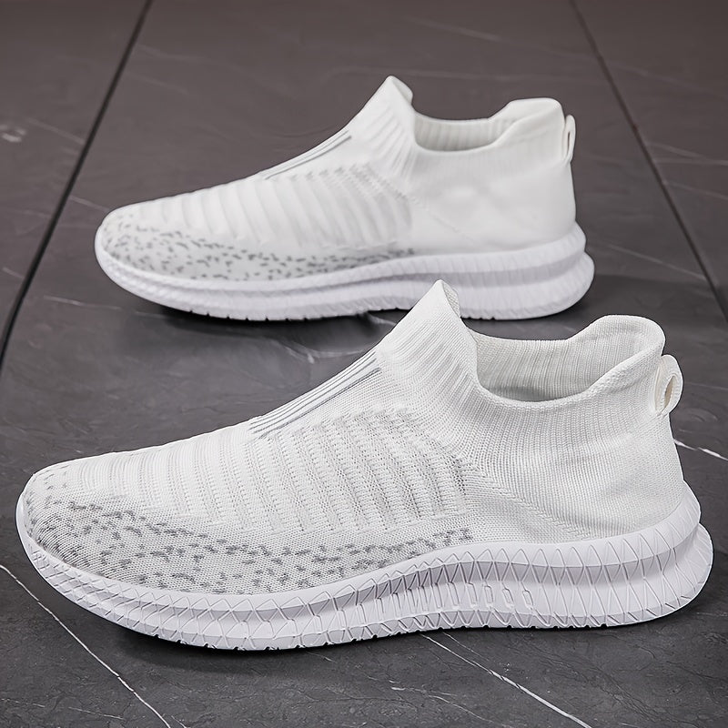 Valenzora | Breathable slip-on sneakers with knit upper