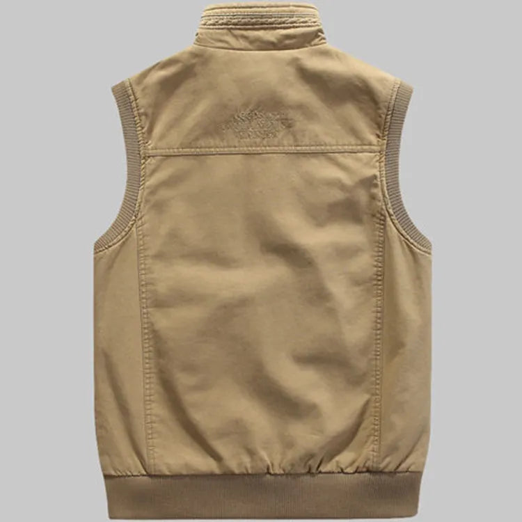Valenzora | Warm Sleeveless Zip Jacket with Multiple Pockets