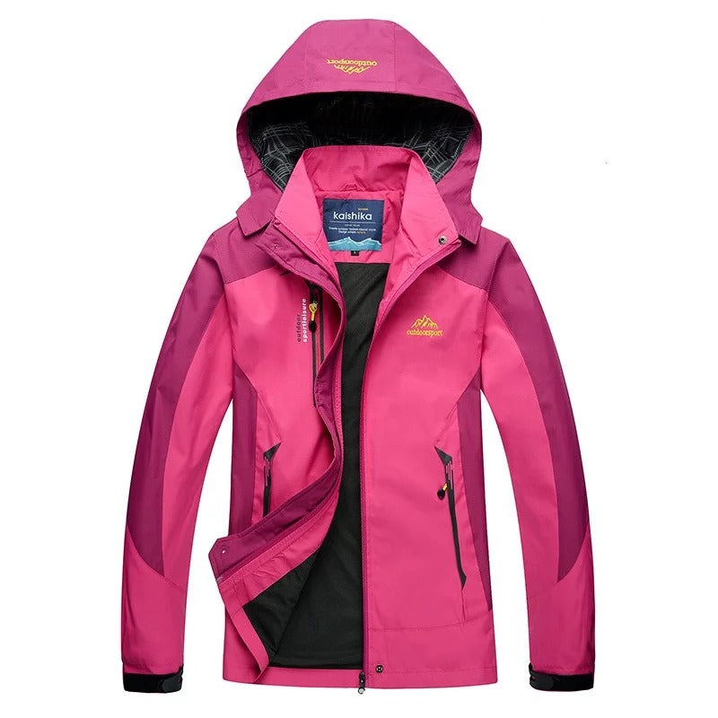 Valenzora Outdoor Stylish Waterproof Ski Jacket with Hood for Women | Perfect for Outdoor Activities