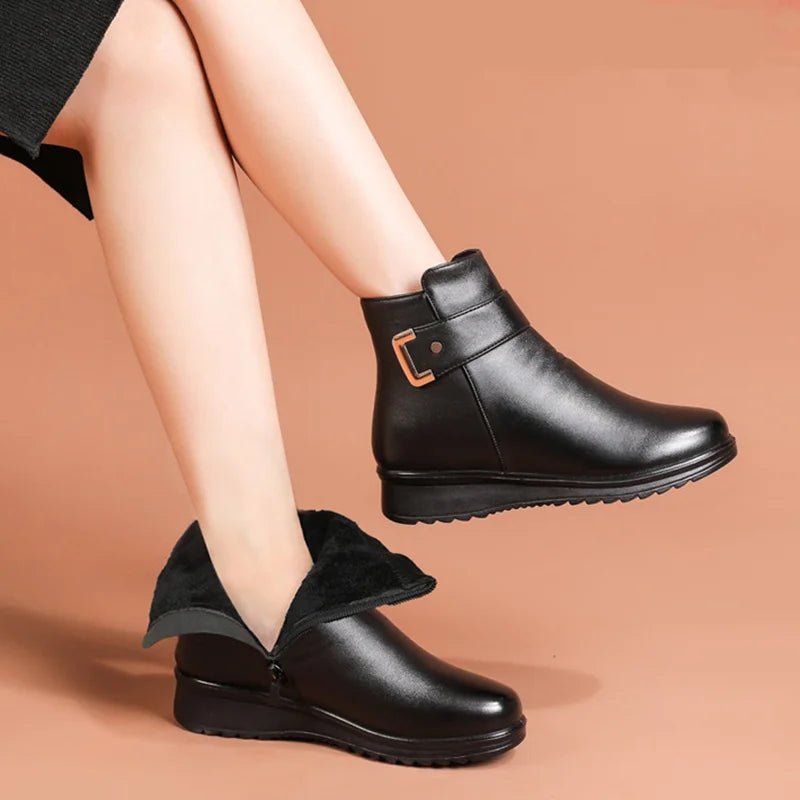 Valenzora | Warme Winterstiefel für Damen