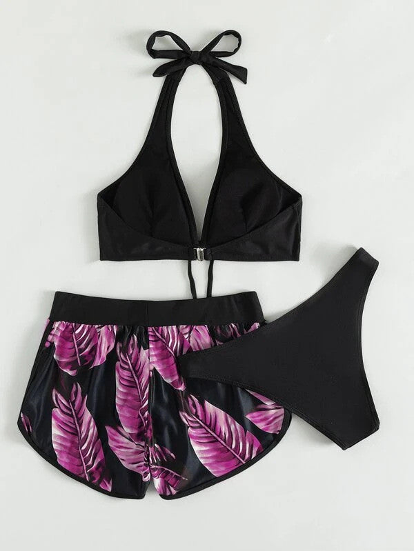 Valenzora | Bikini- und Shorts-Set für Damen