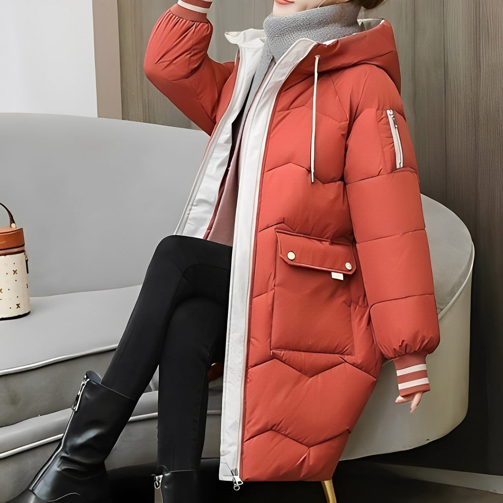 Valenzora | Warm and Long Padded Coat