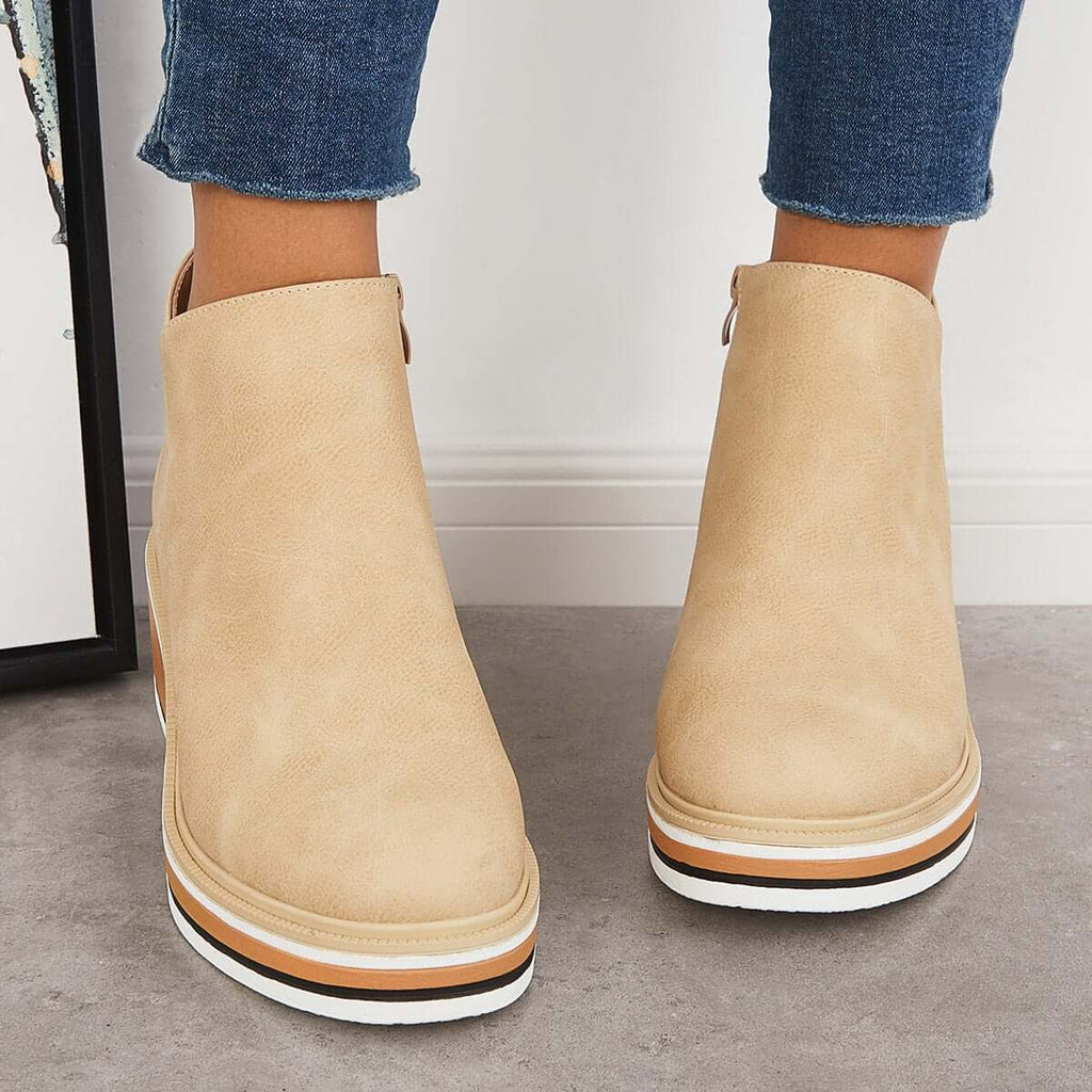 Valenzora | Stylish Autumn Orthopedic Ankle Boots for Women
