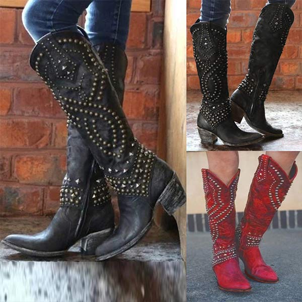 Valenzora | Cowboy boots with heels