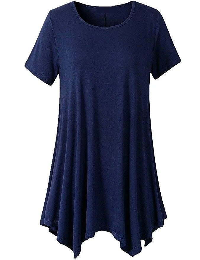 Valenzora | Summery loose fit T-shirt with short sleeves