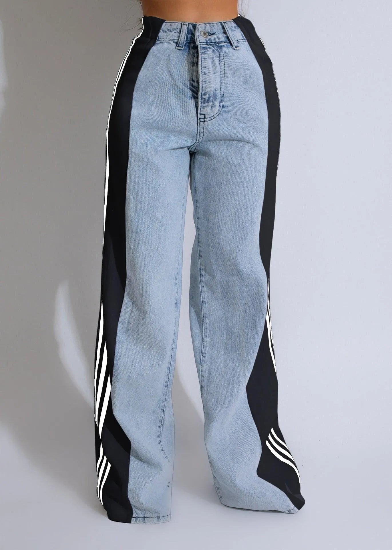 Valenzora | Wide-leg denim trousers