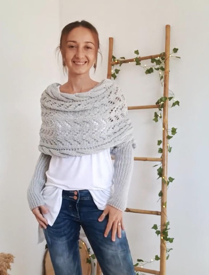 Valenzora | Scarf - elegant women's woven wrap