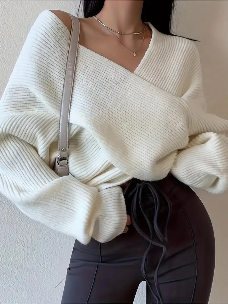 Valenzora – Cardigan mit Kreuzstrickmuster