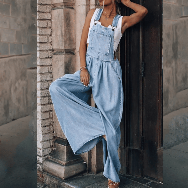 Valenzora | Women's Denim Jumpsuit