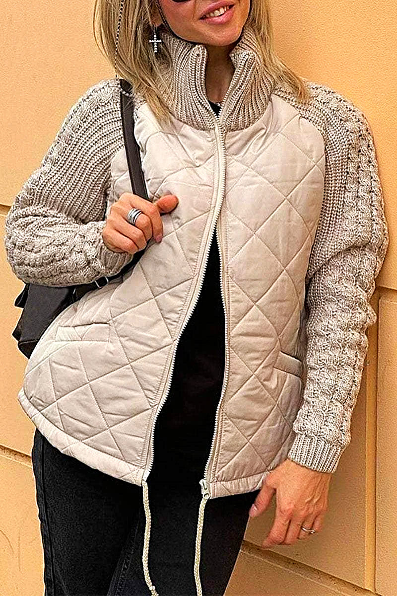 Valenzora | Moderne Damenjacke in Unifarben