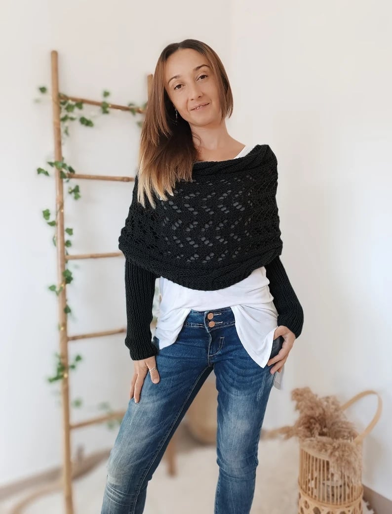 Valenzora | Scarf - elegant women's woven wrap
