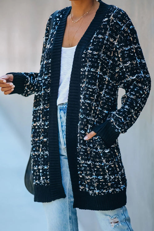 Eleganter und legerer Winter-Cardigan