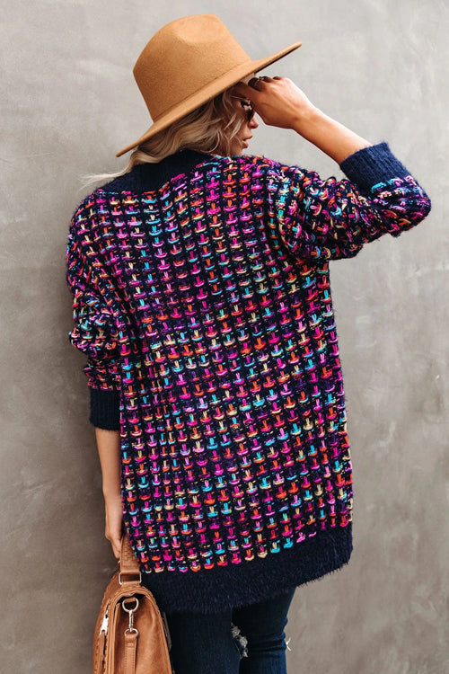 Eleganter und legerer Winter-Cardigan