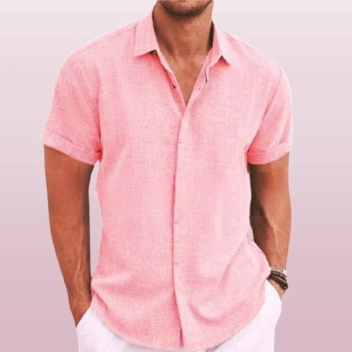 Valenzora | Short-sleeved shirt made of vegan microfiber
