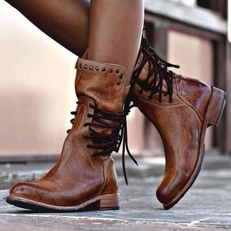 Valenzora | Elegant leather boots for women