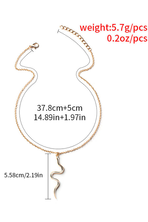Valenzora Fashion Vintage Schlangenkette