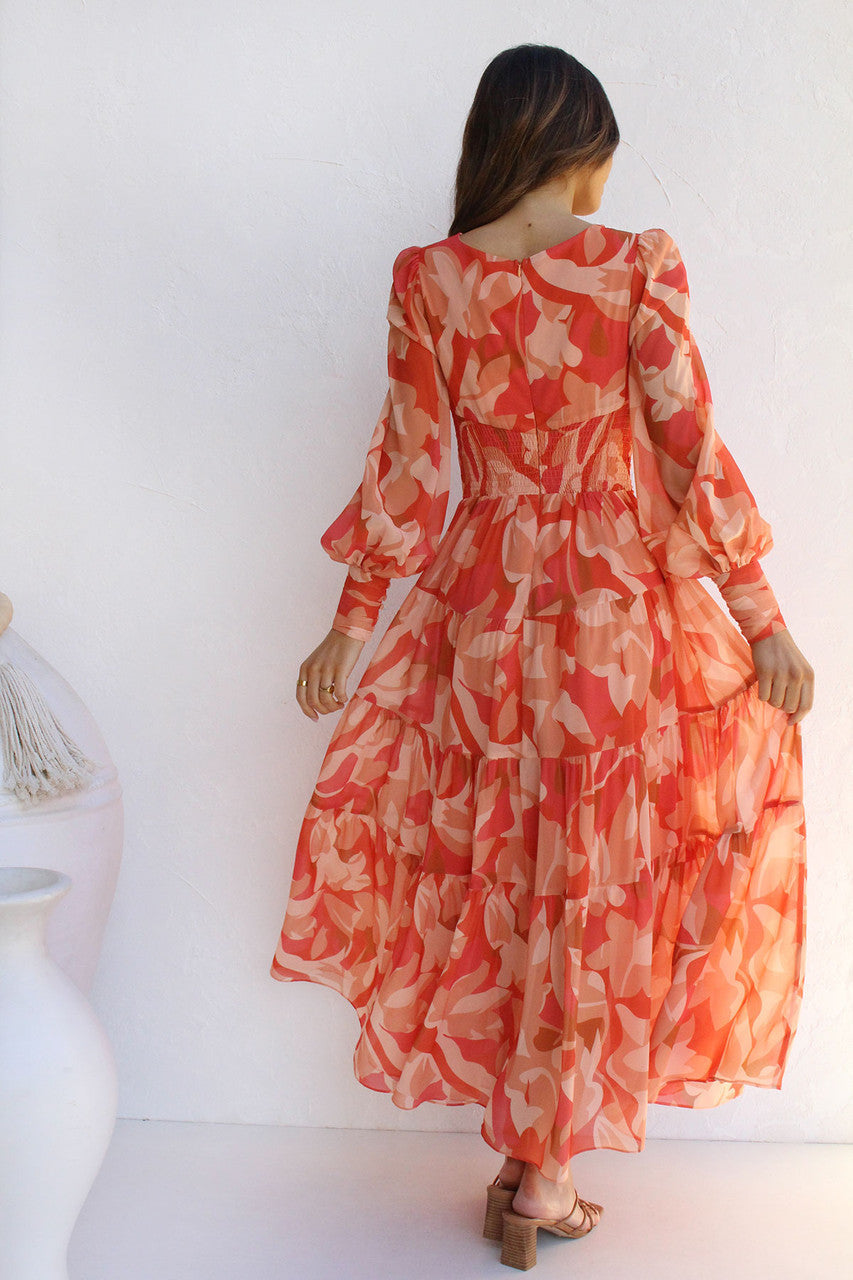 Valenzora | Floral Wrap Dress for Women