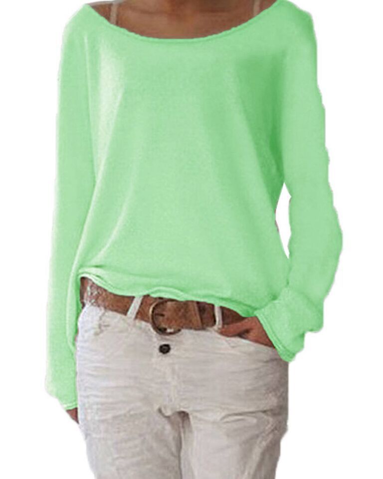 Valenzora | Leichter Pullover mit Rundhalsausschnitt für Damen