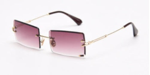 Valenzora | Fashionable rectangular sunglasses in retro style