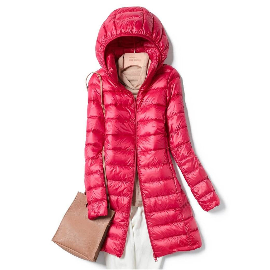 Valenzora | Damenjacke - Steppjacke mit Kapuze