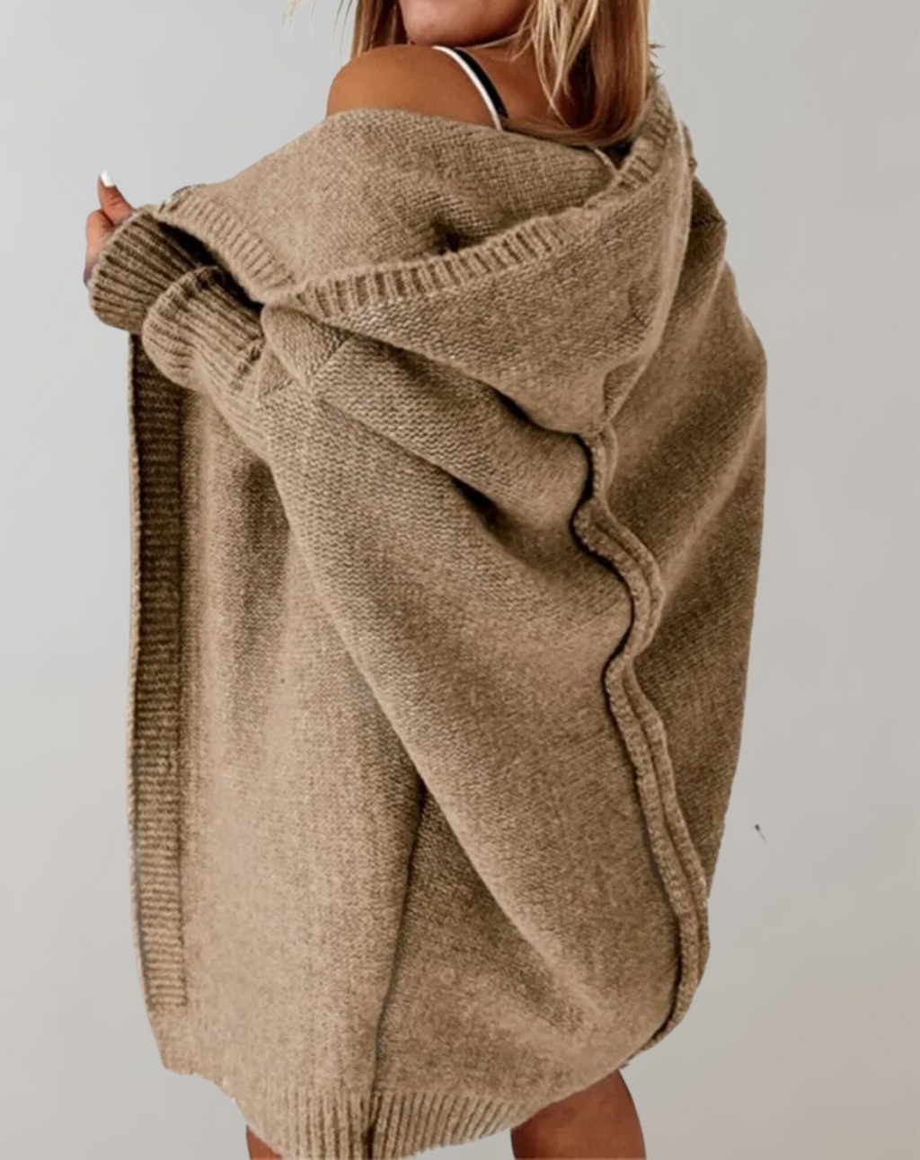 Valenzora | Strickjacke Long Cardigan