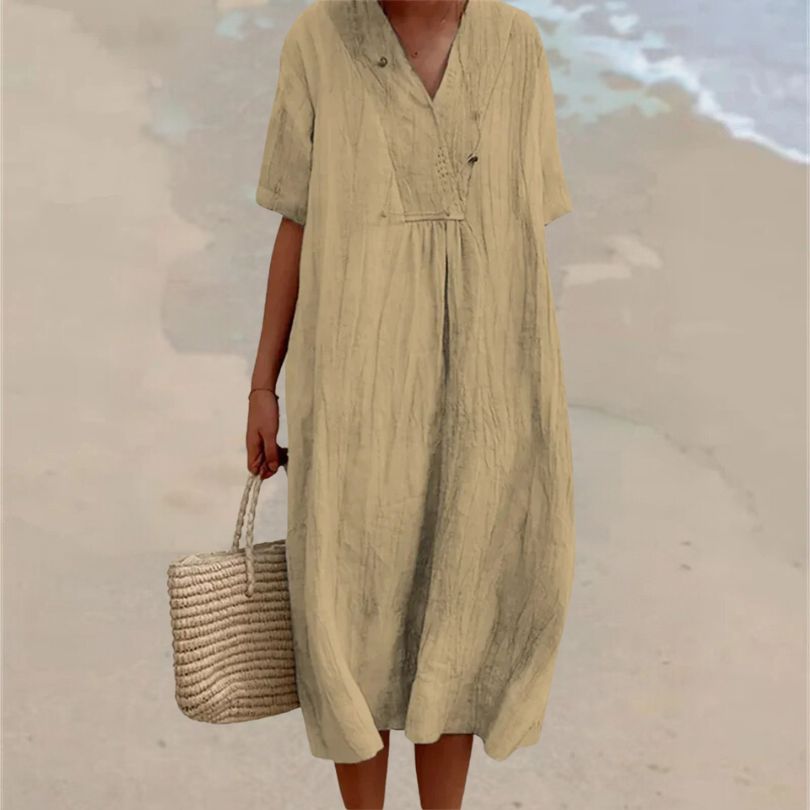 Valenzora | Comfortable linen dress