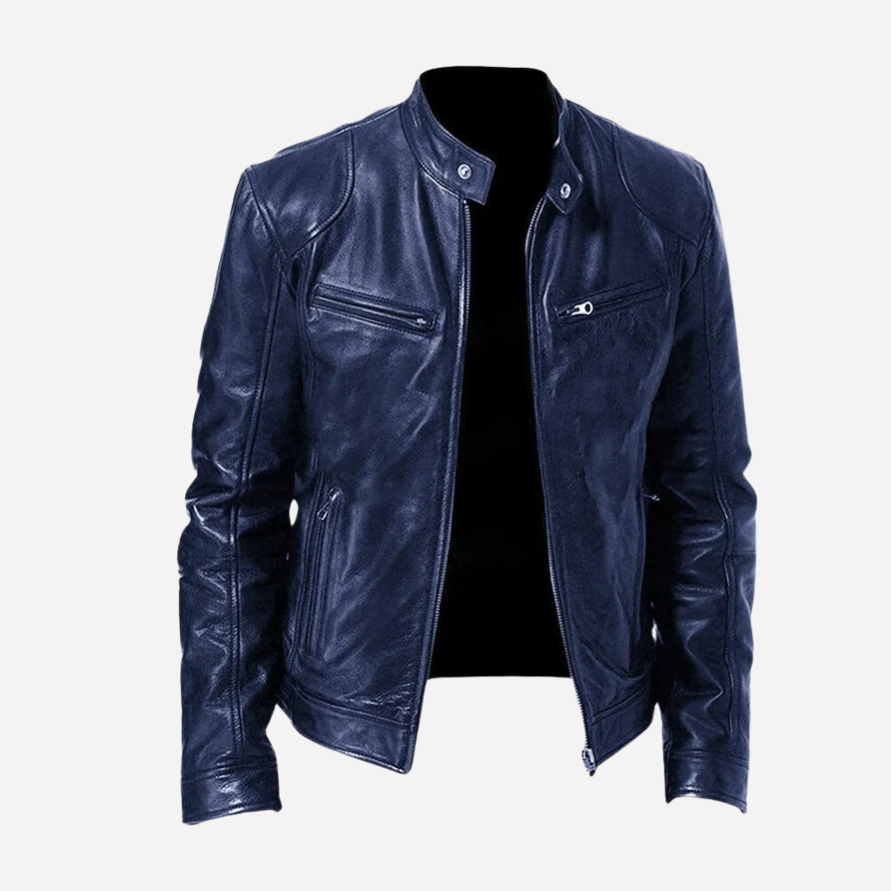 Valenzora | Stylish Moto Leather Jacket