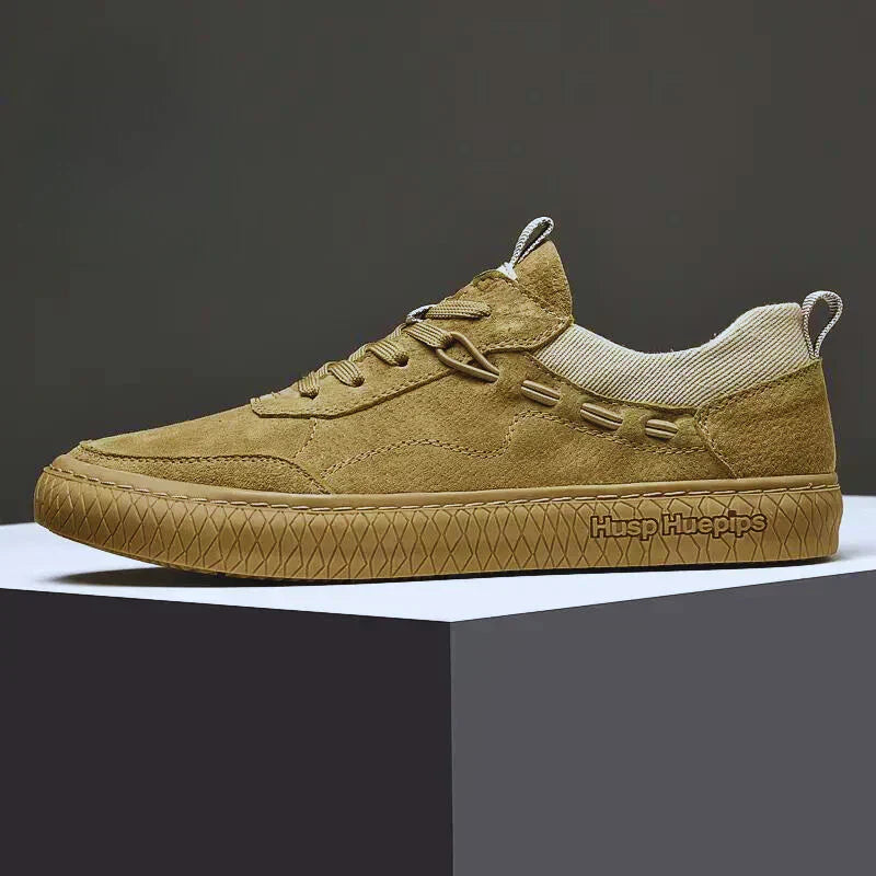 Valenzora | Suede Sneakers with Textured Sole