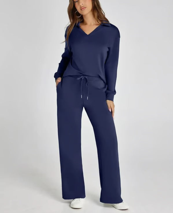 Valenzora | Women's Two-Piece Set: Comfortable & Trendy Look for Women