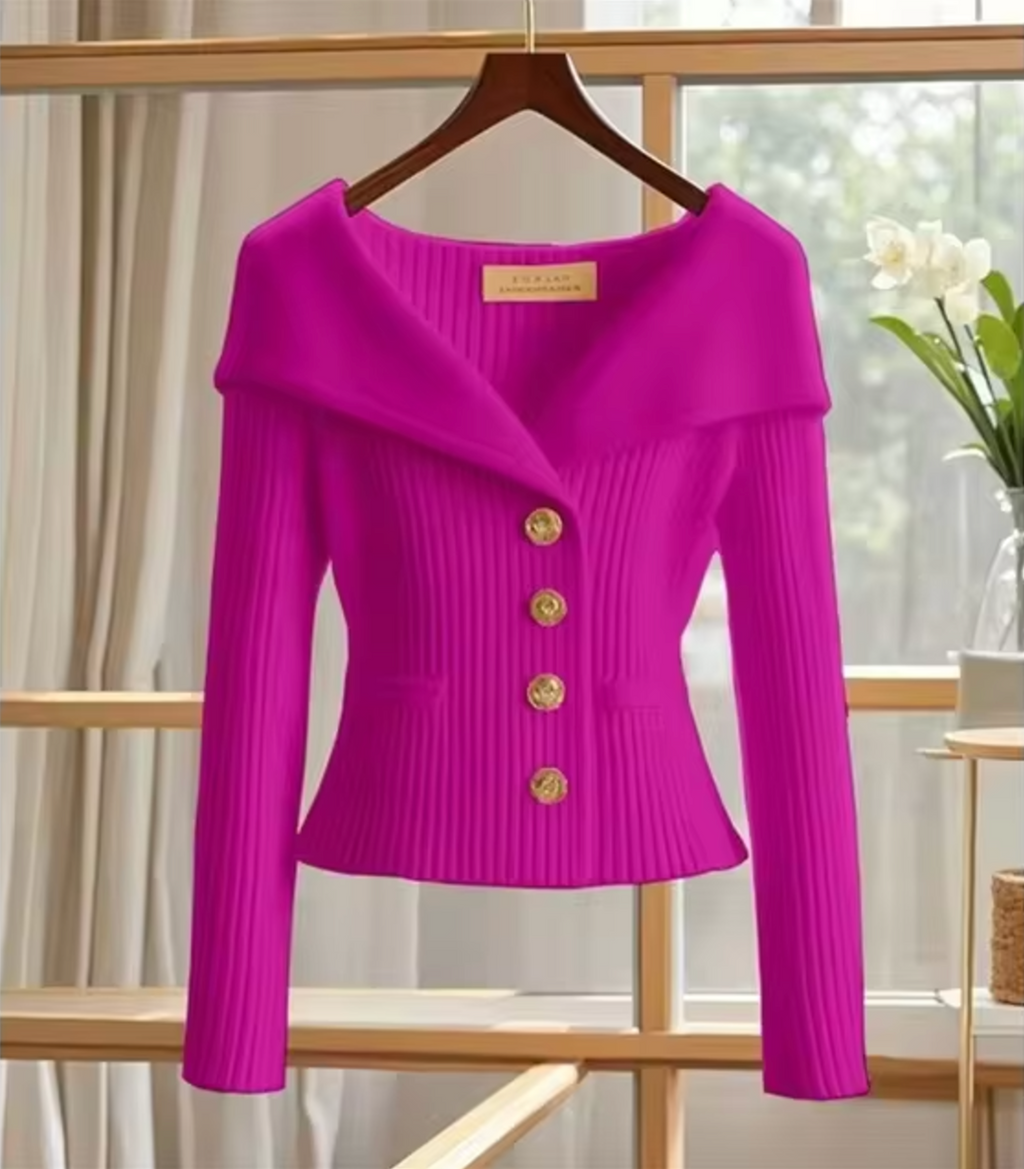 Valenzora | Kurze Strickjacke